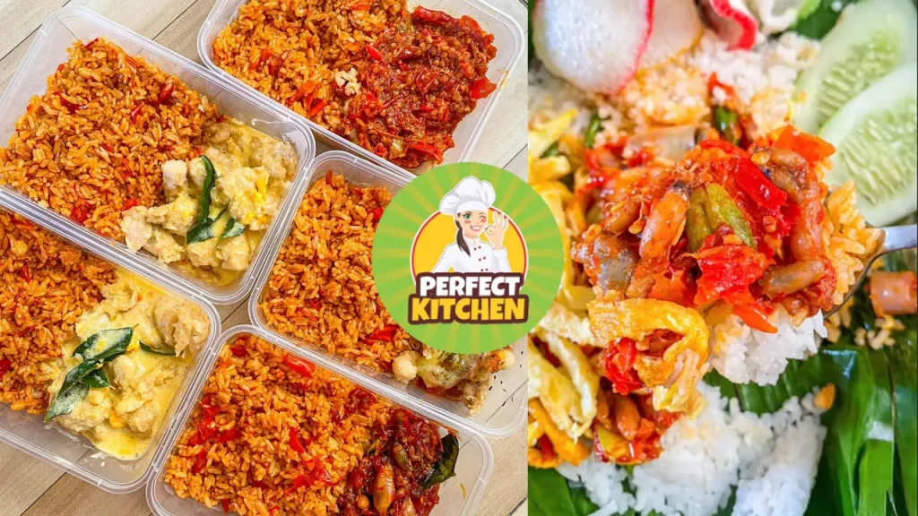 Ikut Hadir Di Cemara FoodCourt Medan Nasi Bakar Perfect Kitchen Yng Lezat