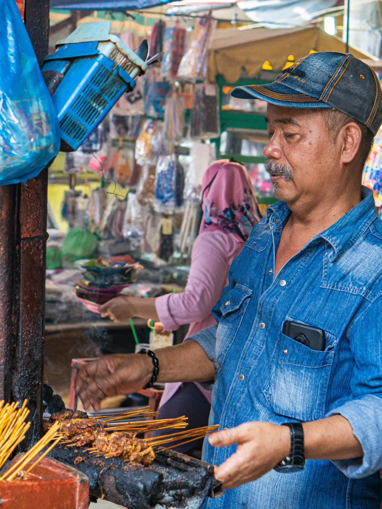 Sate Padang Pak Kumis Pasar Rame Medan