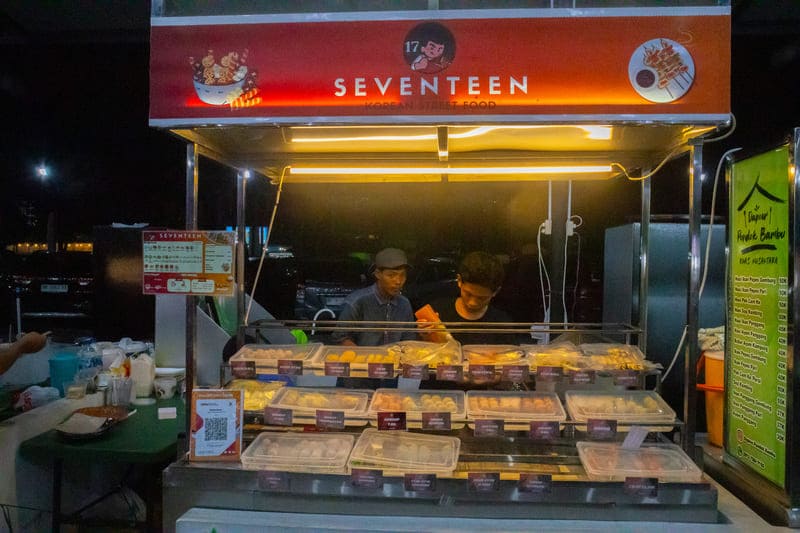 cemara food court korean street food