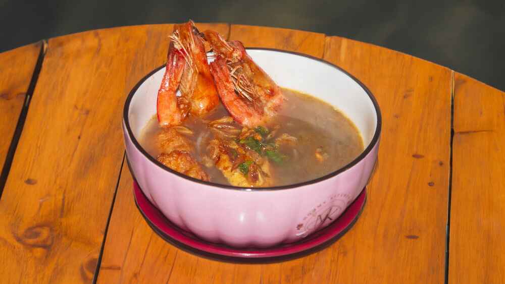 Mie Sop Udang di Cemara Food Court