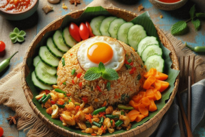 nasi goreng bali sambal matah