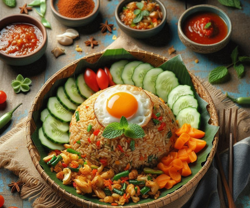 nasi goreng bali sambal matah