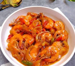 resep udang saus padang