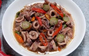 Resep Cumi Saus Tiram Saori