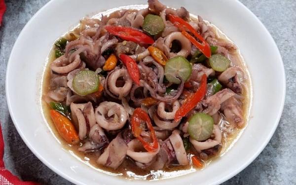 Resep Cumi Saus Tiram Saori