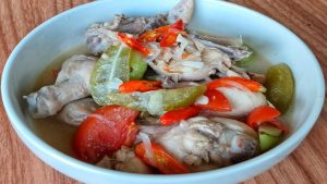 Resep Garang Asem Ayam Santan