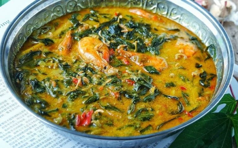 Resep Sayur Daun Singkong Santan Sederhana