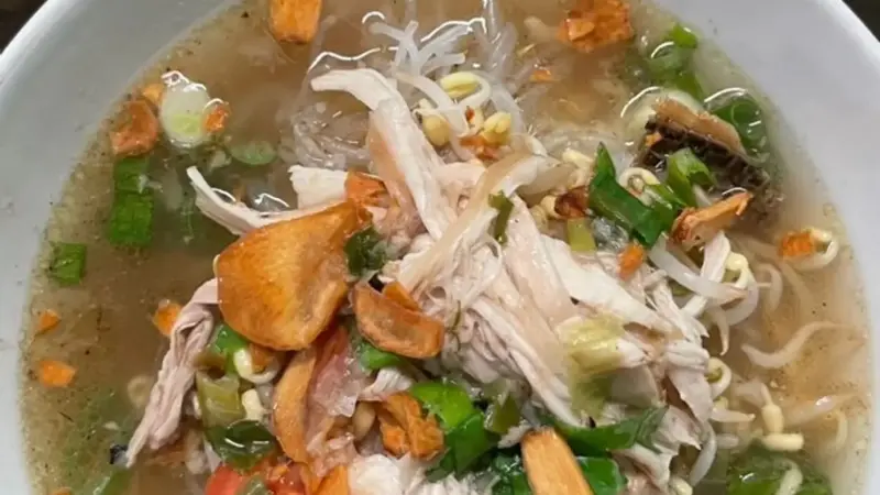 resep soto ayam bening rumahan