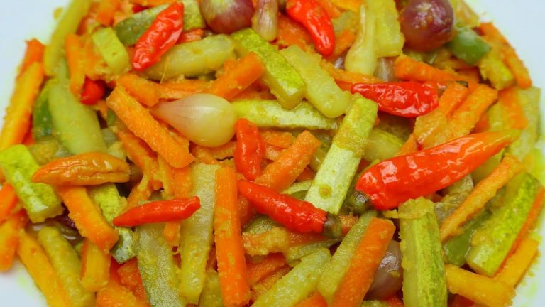 Resep Acar Kuning Timun Wortel