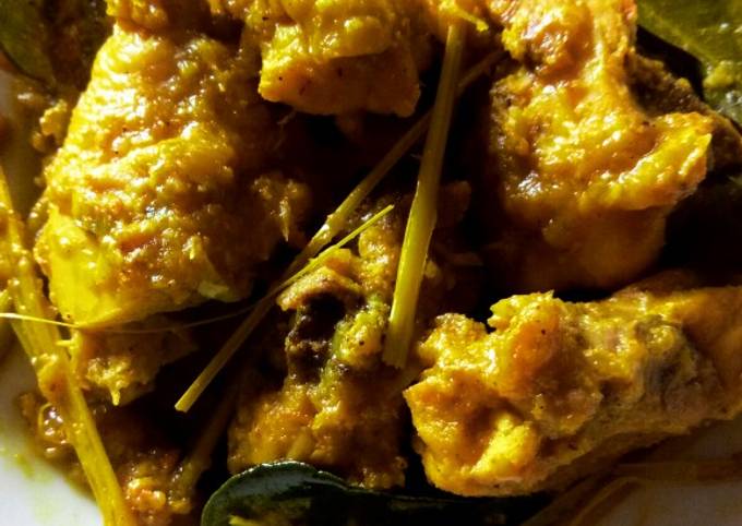 Resep Ayam Bumbu Kuning Tanpa Santan