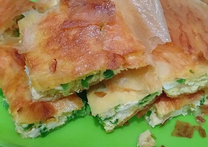 Resep Martabak Telur Kulit Lumpia