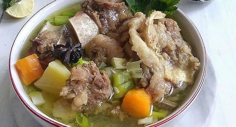 Resep Sop Iga Sapi Bening Ala Resto