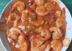 Resep Udang Asam Manis ala Restoran Seafood