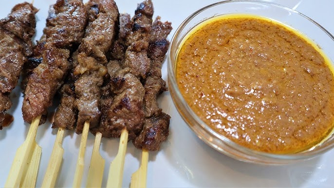 Resep Sate Ayam dan Bumbu Kacang Sederhana