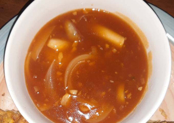 Resep Saus Asam Manis Pedas