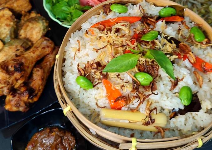 Cara Membuat Nasi Liwet di Magic Com