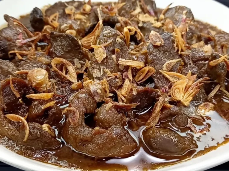 Resep Ati Ampela Kecap Pedas