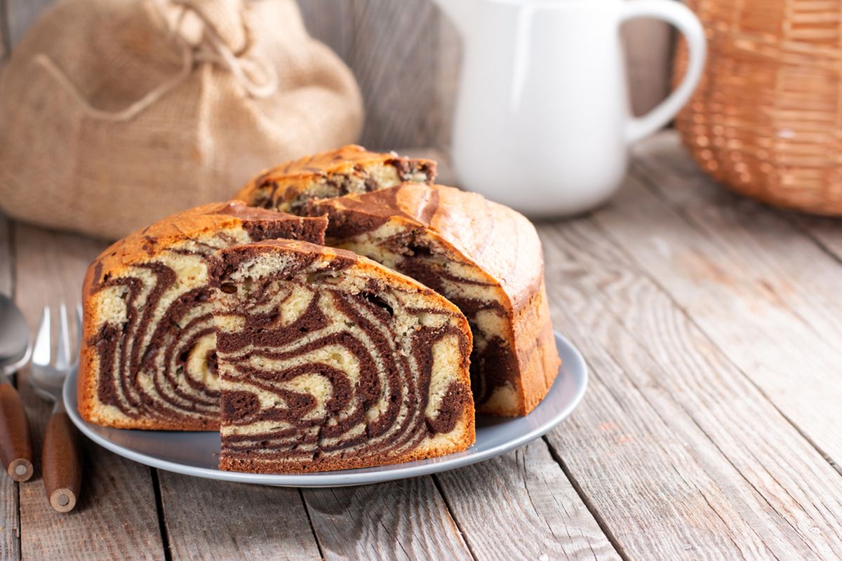 Resep Cake Marmer Lembut dan Berminyak